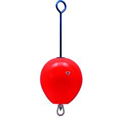 Polyform POLYFORM CCD SERIES BUOY - RED MOORING BUOY - 50CM x 45CM, ROD 119CM - CC-3